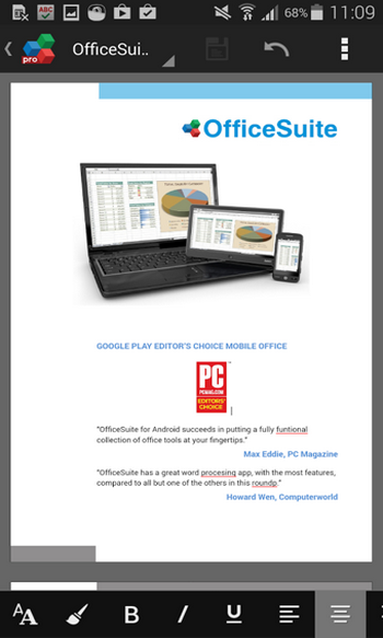OfficeSuite V8.5.4657 安卓版(安卓Office办公软件)截图（1）