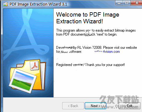 PDF Image Extraction Wizard Pro v6.22 汉化特别版