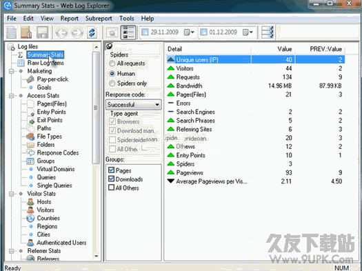 ExactTrend Web Log Explorer(服务器日志分析)8.2 绿色破解版截图（1）