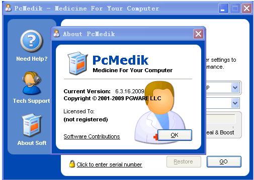 PCMedik 2015(系统优化软件) v7.7.13 官方正式版截图（1）