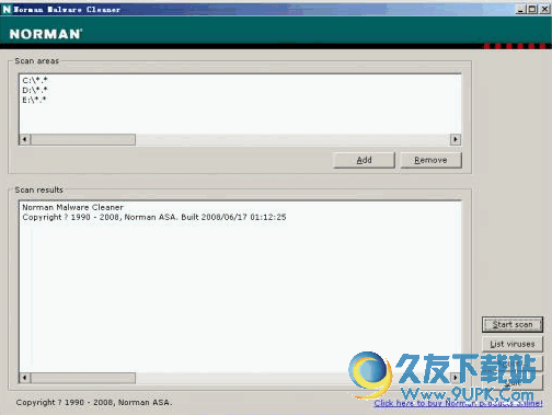 Norman Malware Cleaner 2015.08.10