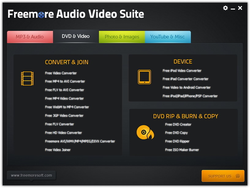 Freemore Audio Video Suite V6.6.4官方版