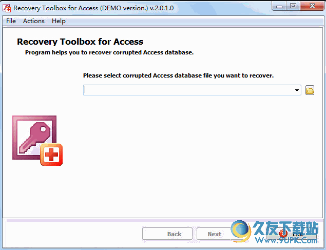 Recovery Toolbox for Access[数据库修复工具] V2.1.5官方最新版截图（1）