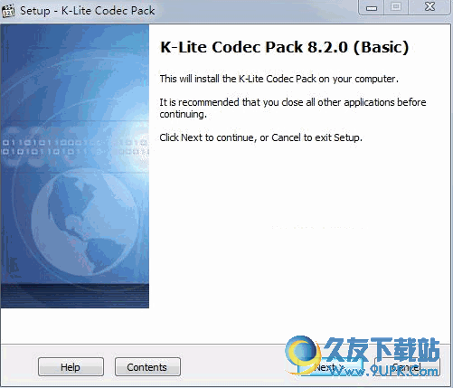 K-Lite Codec Pack Basic(影音格式的解码器) 12.6.0英文安装版截图（1）