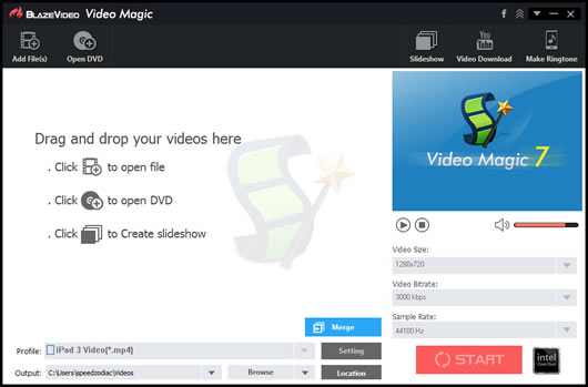 Blaze Video Magic Ultimate 7.0.2.0 免费版[视频魔法师]截图（1）