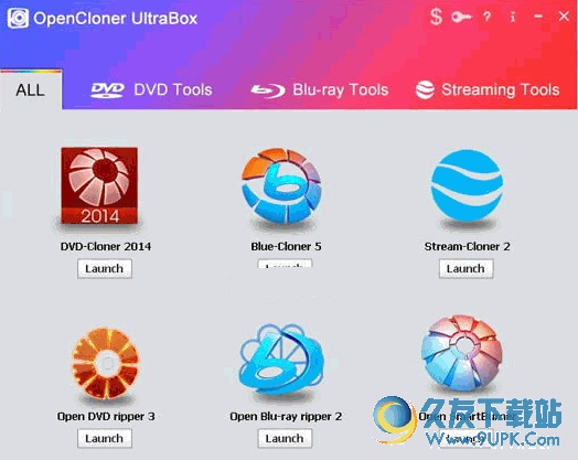 OpenCloner UltraBox[DVD拷貝/提取/燒錄工具箱] 1.70 Build 213 免安裝特別版