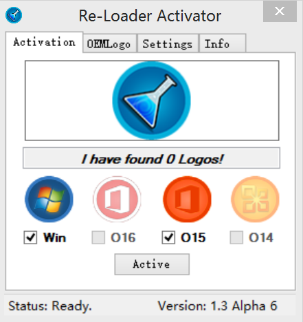 Re-Loader Activator[win10/office2015激活工具] 2.0 Beta 2 英文版