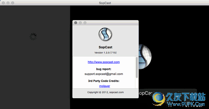 Sopcast for MAC V1.3.5 官方正式版[p2p网络电视直播]