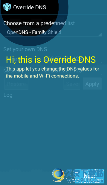 手机DNS修改器Android版 5.0.2 免费特别版截图（1）