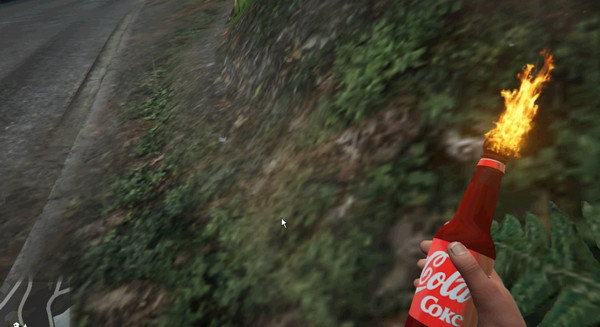 侠盗猎车手5可口可乐燃骚瓶MOD 绿色免费版截图（1）