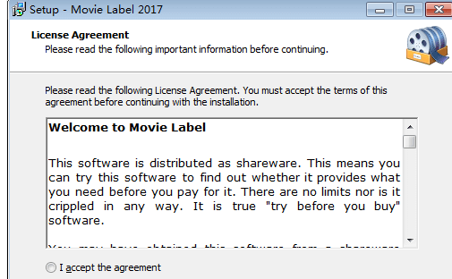 Movie Label 2017 12.1Build2506英文版截图（1）