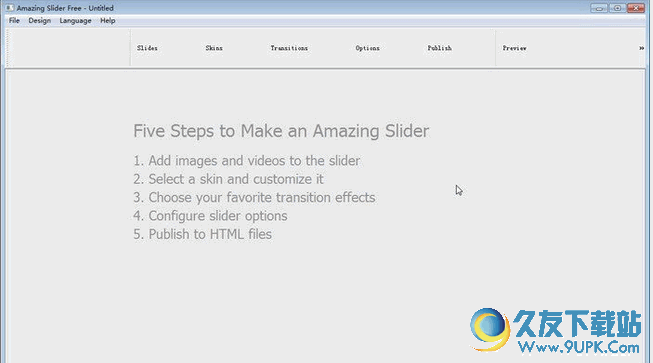 图片播放器amazing slider enterprise 6.2 最新免费版截图（1）