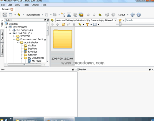 图片浏览器XnviewMP 0.81免安装版截图（1）