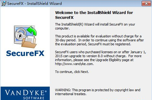 VanDyke SecureFX 8.0.2最新英文版截图（1）