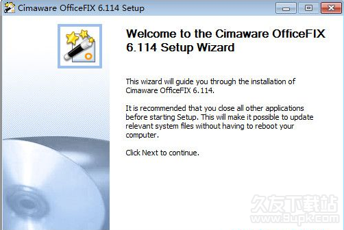 Cimaware OfficeFIX 6.117最新英文版截图（1）