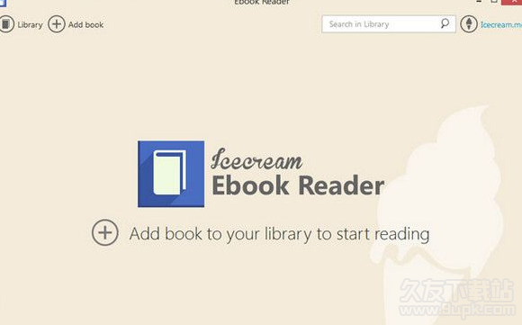 Icecream Ebook Reader 4.1.1 官方版截图（1）