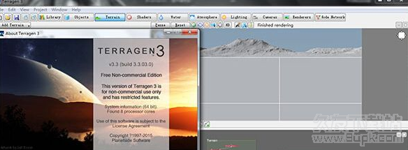 terragen自然景观渲染 下载3.4破解版截图（1）