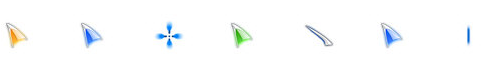 多彩水晶鼠标指针 1.0绿色版截图（1）