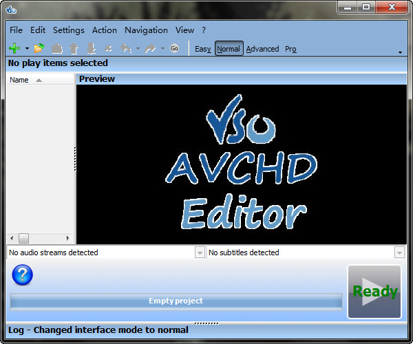 AVCHD Editor 0.4.4.1绿色英文版截图（1）