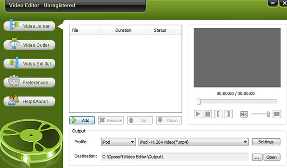 oposoft Video Editor 7.8正式版截图（1）