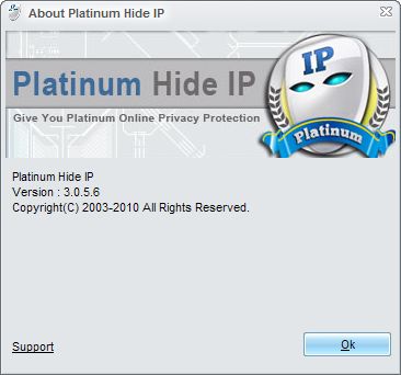 Platinum HideIP 3.5绿色英文特别版截图（1）