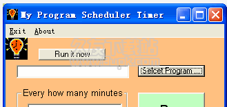 My Program Scheduler Timer 2.0.1绿色英文版截图（1）