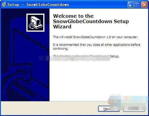 Snow Globe Countdown 2.03绿色英文版截图（1）