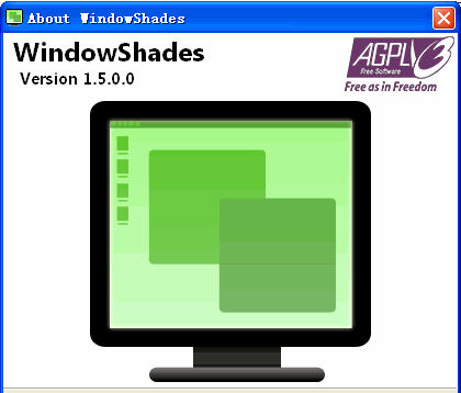 WindowShades 2.1.0.2绿色英文版截图（1）