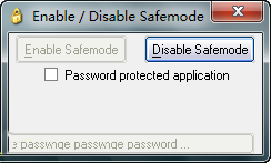 Enable Disable SafeMode 2.0绿色版截图（1）