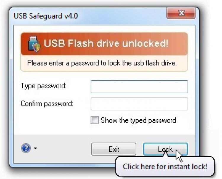 USB Safeguard 6.0绿色英文版截图（1）