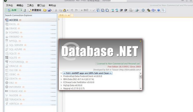 Database.NET管理软件 21.6.6325破解版截图（1）