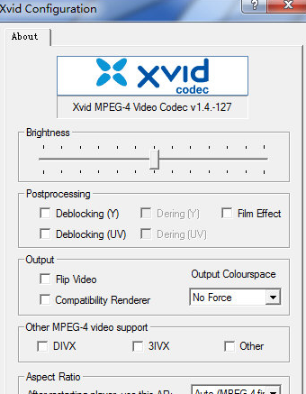 Xvid video codec 14.128正式版截图（1）
