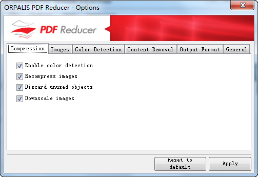 ORPALIS PDF Reducer Free Edition 3.0.16官方版截图（1）