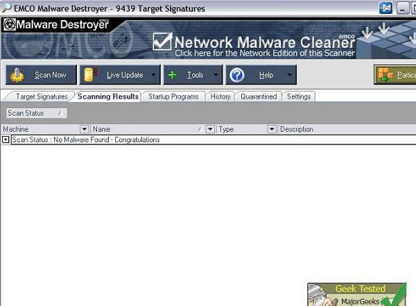 EMCO Malware Destroyer 7.5.16正式版截图（1）