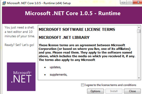 Microsoft .NET Core 1.0.6官方版截图（1）