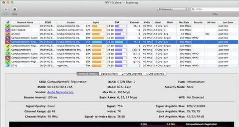 wifi explorer mac版 2.3.2官方版截图（1）