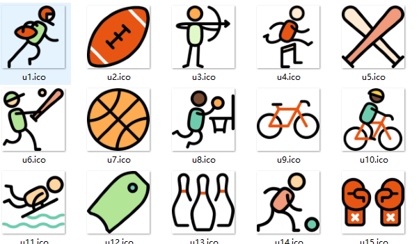 体育运动桌面图标 1.0免费版截图（1）