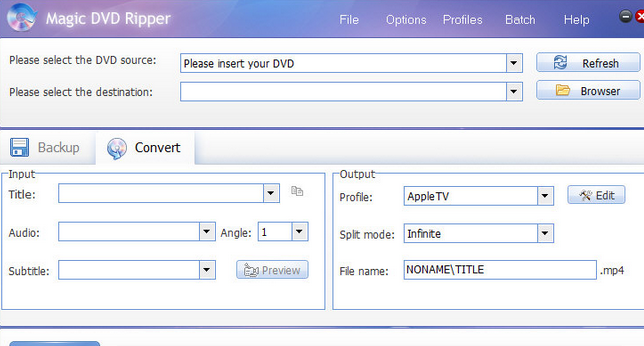 Magic DVD Ripper 9.0.2正式安装版截图（1）