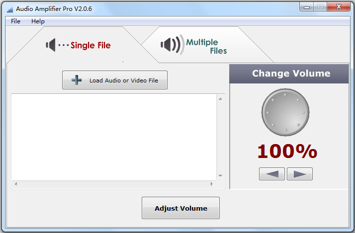 Audio Amplifier 2.0.6英文版截图（1）