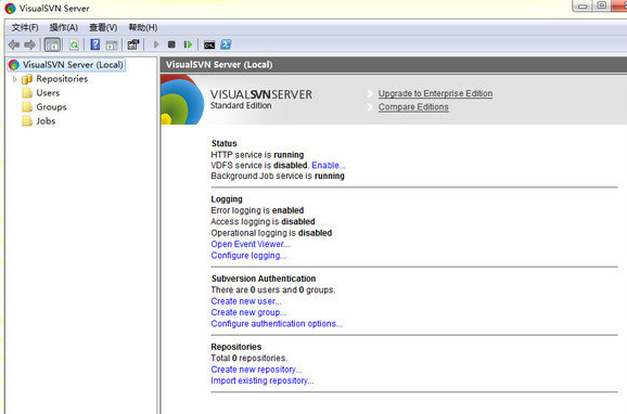 VisualSVN Server 3.6.2官方正式版截图（1）
