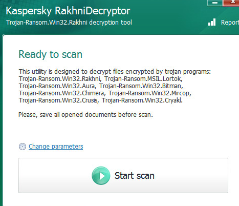 kaspersky rakhnidecryptor 1.0官方版截图（1）
