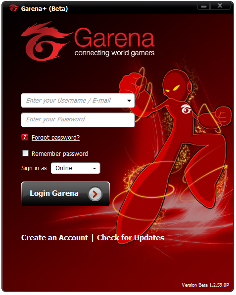 Garena+ 1.2.59.0官方版截图（1）