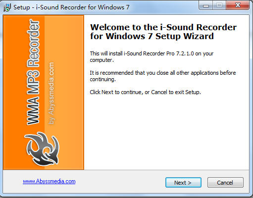 Abyssmedia i-Sound Recorder 7.6.0.1免费版截图（1）