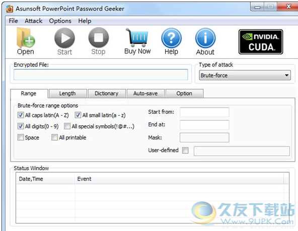 Asunsoft PowerPoint Password Geeker 4.1绿色版截图（1）