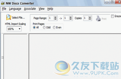NW Docx File ConVerter 3.7免费版截图（1）