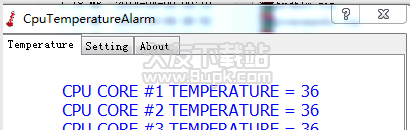 CpuTemperatureAlarm 1.0.3绿色版截图（1）