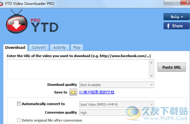 YTD Video Downloader Pro 5.8.5.1绿色中文版截图（1）