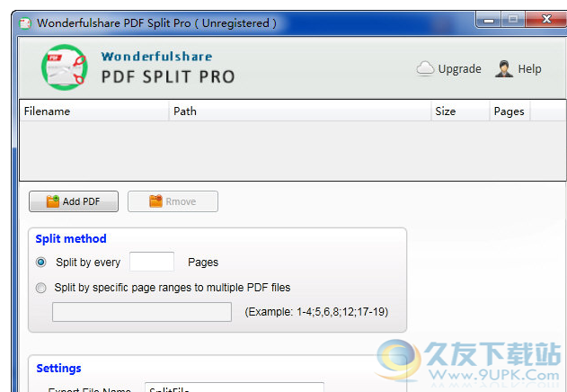 PDF SPLIT PRO 3.1.2正式版截图（1）