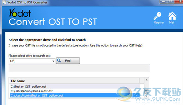 Yodot OST to PST Converter 3.1正式版截图（1）