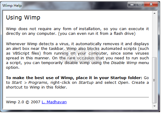 Wimp 2.0绿色英文版截图（1）